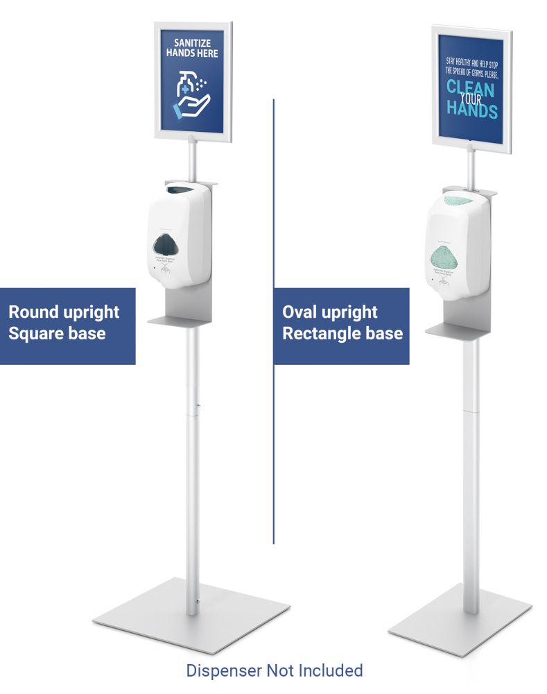 Testrite Visual Hand Sanitizer Automatic Dispenser Stands